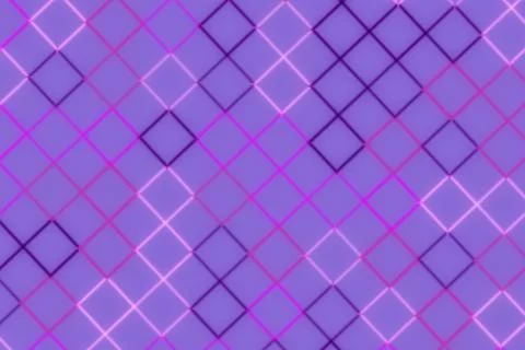 Abstract geometric pattern with squares and lines in purple Stock Illustration