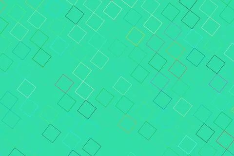 Abstract geometric pattern with squares and gradient background Stock Photos