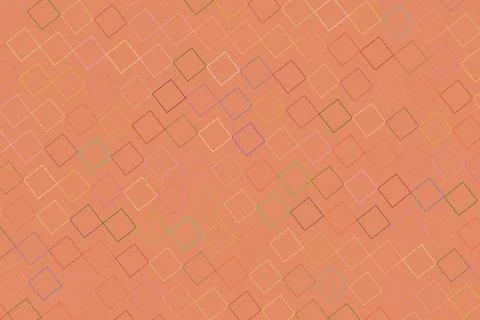 Abstract geometric pattern of squares on pink background 스톡 일러스트