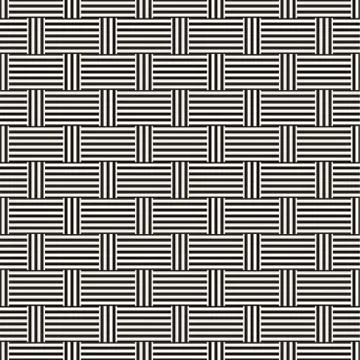 Abstract Geometric Pattern With Stripes Lattice. Seamless Vector Background Stockillustratie