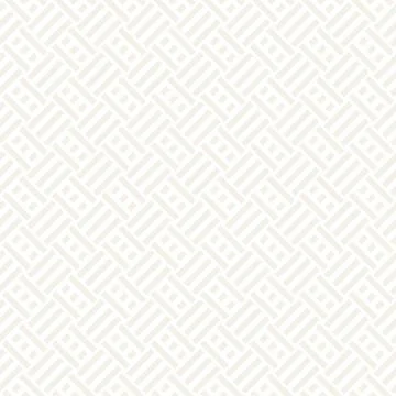 Abstract Geometric Pattern With Stripes Lattice. Subtle Seamless Vector Stock Illustration