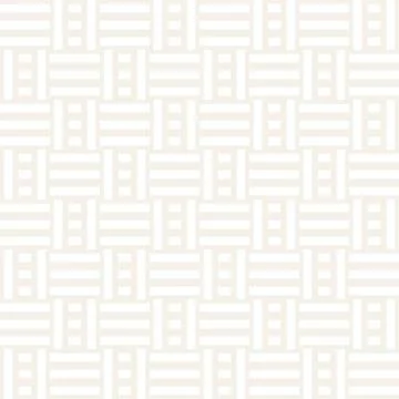 Abstract Geometric Pattern With Stripes Lattice. Subtle Seamless Vector Stock Illustration