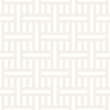 Abstract Geometric Pattern With Stripes Lattice. Subtle Seamless Vector Stockillustratie