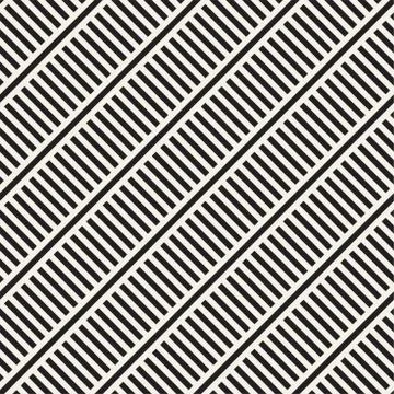 Abstract Geometric Pattern With Stripes Lattice. Seamless Vector Background Illustrazione stock