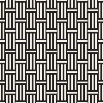 Abstract Geometric Pattern With Stripes Lattice. Seamless Vector Background Stock Illustration