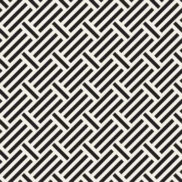 Abstract Geometric Pattern With Stripes Lattice. Seamless Vector Background イラスト素材