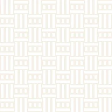 Abstract Geometric Pattern With Stripes Lattice. Subtle Seamless Vector Bac.. Stock Illustration