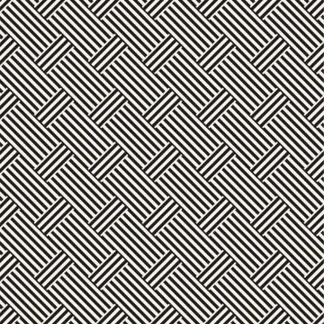 Abstract Geometric Pattern With Stripes Lattice. Seamless Vector Background 스톡 일러스트