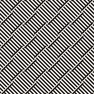 Abstract Geometric Pattern With Stripes Lattice. Seamless Vector Background Illustrazione stock