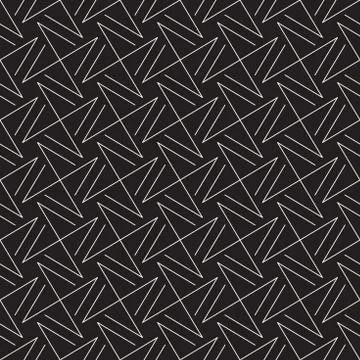 Abstract geometric pattern with stripes, lines. Seamless vector ackground. Bl Stock Illustration