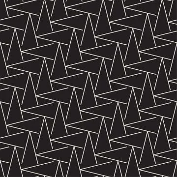 Abstract geometric pattern with stripes, lines. Seamless vector ackground. Bl 스톡 일러스트