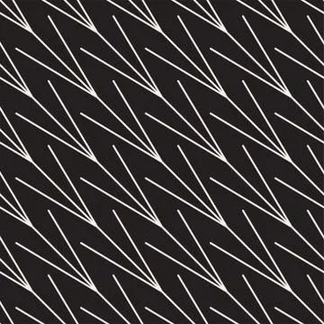 Abstract geometric pattern with stripes, lines. Seamless vector ackground. Bl Stock Illustration