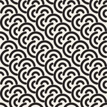 Abstract geometric pattern with stripes, lines. Seamless vector background. B Stock Illustration