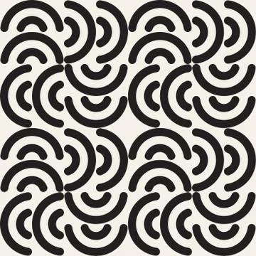 Abstract geometric pattern with stripes, lines. Seamless vector background. B イラスト素材