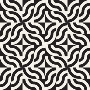 Abstract geometric pattern with stripes, lines. Seamless vector background. B Stock Illustration