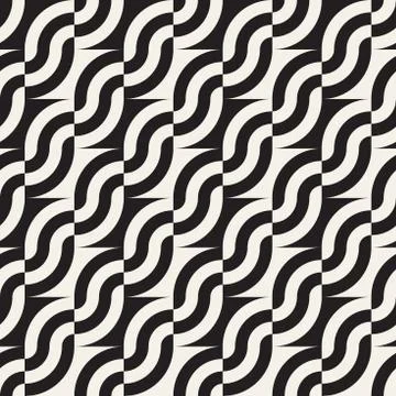 Abstract geometric pattern with stripes, lines. Seamless vector background. B イラスト素材