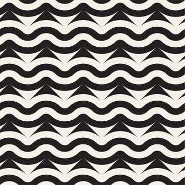 Abstract geometric pattern with stripes, lines. Seamless vector background. B イラスト素材