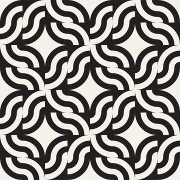 Abstract geometric pattern with stripes, lines. Seamless vector background. B 스톡 일러스트