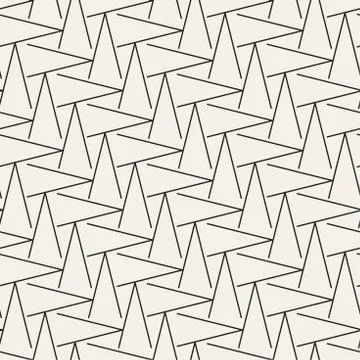 Abstract geometric pattern with stripes, lines. Seamless vector background. B イラスト素材