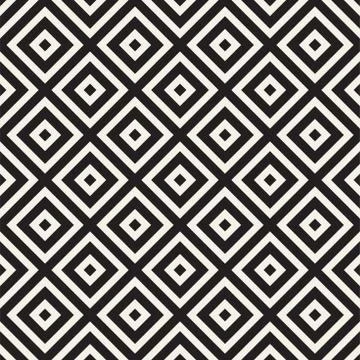 Abstract geometric pattern with stripes, lines. Seamless vector background. B イラスト素材