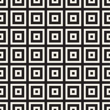 Abstract geometric pattern with stripes, lines. Seamless vector background. B Stock Illustration