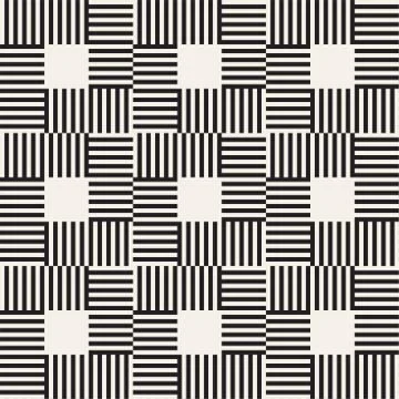 Abstract geometric pattern with stripes, lines. Seamless vector background. B Stock Illustration