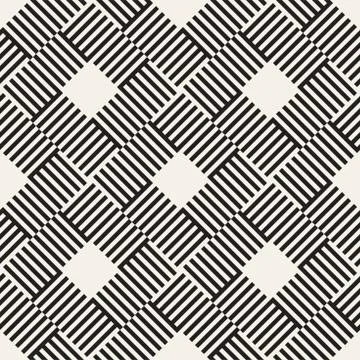 Abstract geometric pattern with stripes, lines. Seamless vector background. B Stock Illustration