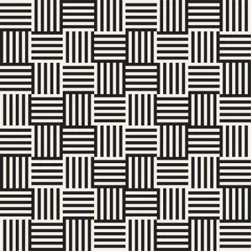 Abstract geometric pattern with stripes, lines. Seamless vector background. B Stock Illustration