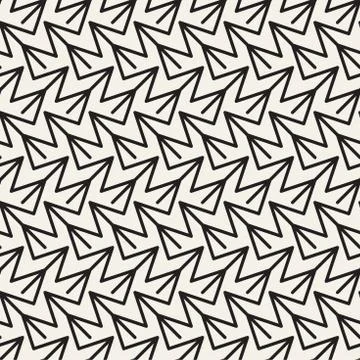 Abstract geometric pattern with stripes, lines. Seamless vector background. B イラスト素材