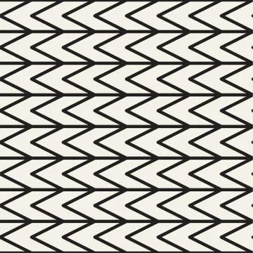 Abstract geometric pattern with stripes, lines. Seamless vector background. B イラスト素材