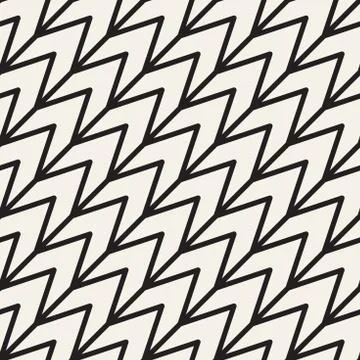 Abstract geometric pattern with stripes, lines. Seamless vector background. B Illustrazione stock
