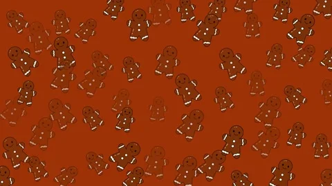 Abstract Geometric Pattern on Terracotta Background - Modern Design. Stock Footage 321850031