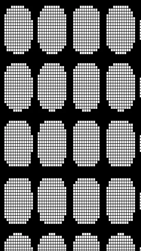 Abstract Geometric Pattern Texture: Modern Black White Grid Backdrop for Desi Stock Footage 342522923