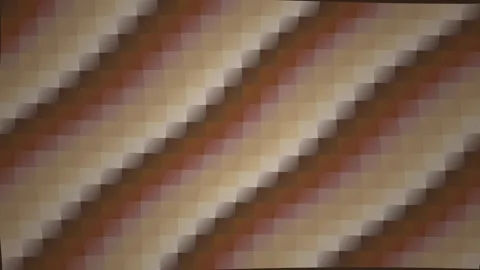 Abstract Geometric Pattern of Textured Squares in Diagonal Rows, Warm Earth.. Video stock 346661732
