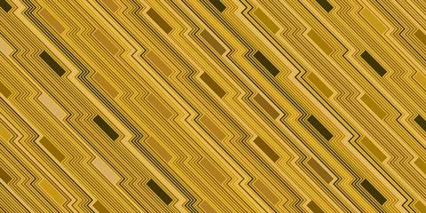 Abstract geometric pattern traditional gold background luxury with golden lin Stock Illustration