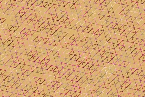 Abstract geometric pattern with triangles and lines in beige Stock Photos
