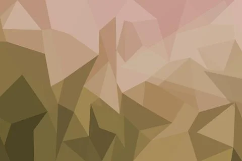 Abstract geometric pattern with triangles in beige and brown Stock Photos