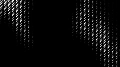 Abstract geometric pattern with triangles on a black background vector illu.. Stock Illustration