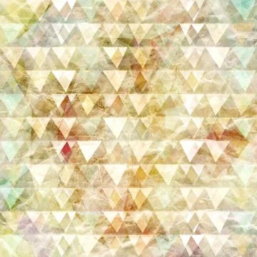 Abstract geometric pattern of triangles Stock Illustration