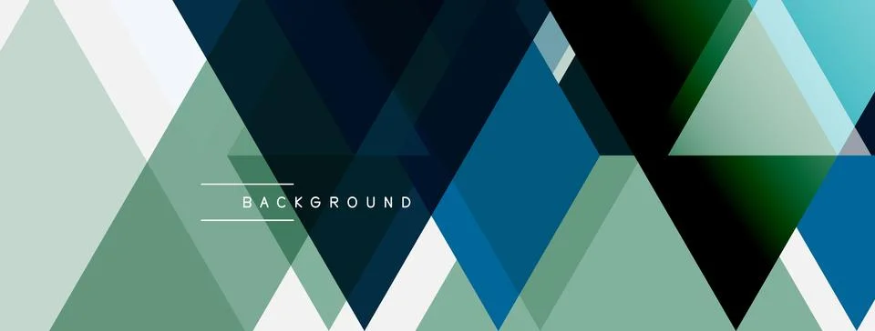 Abstract geometric pattern. Triangles overlap, creating modern design. Shades Stockillustratie