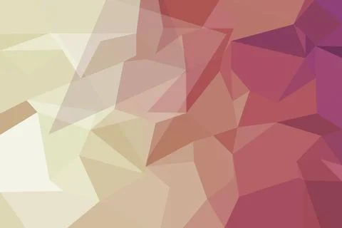 Abstract geometric pattern with triangles in pink and beige Stock Photos