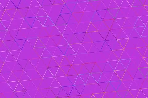 Abstract geometric pattern with triangles on pink background Stock Photos