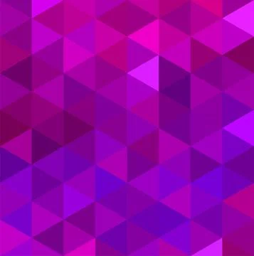 Abstract geometric pattern with triangles. Polygonal background. Vector Illustrazione stock