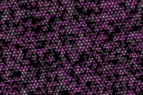 Abstract geometric pattern of triangles in red and white Stock Illustration