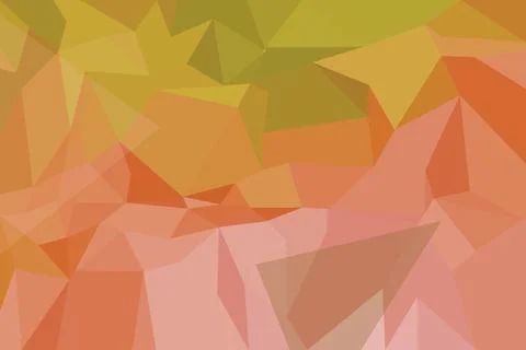 Abstract geometric pattern with triangles in warm colors Stock Photos
