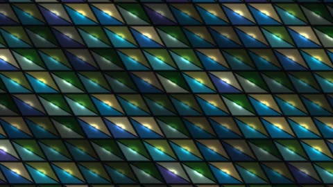 Abstract geometric pattern with triangular shapes in Stock Footage 338318228