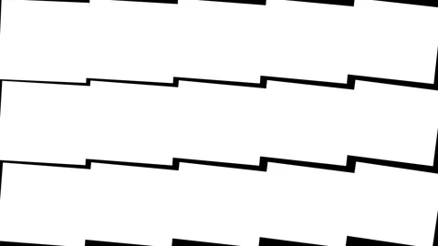 Abstract geometric pattern with vertical lines transforming into diagonal s.. Stock Footage 341663165