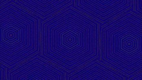 Abstract geometric pattern with vibrant blue lines. Modern digital art design Stock Illustration