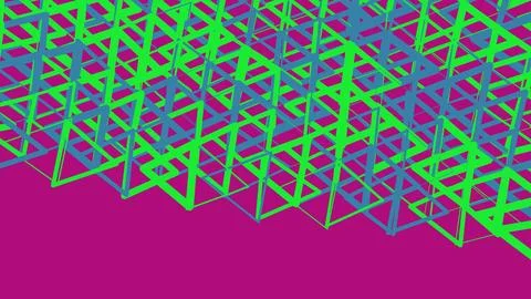 Abstract geometric pattern with vibrant colors Stock Illustration