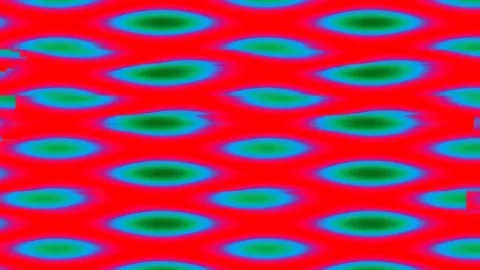 Abstract geometric pattern of vibrant, flowing liquid colors and shapes Stock Footage 342157898